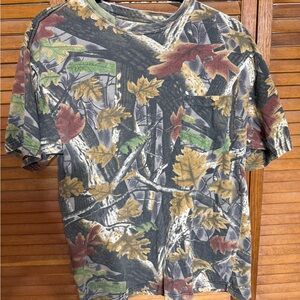 Autumn Forest Print Men's Short Sleeve Tee